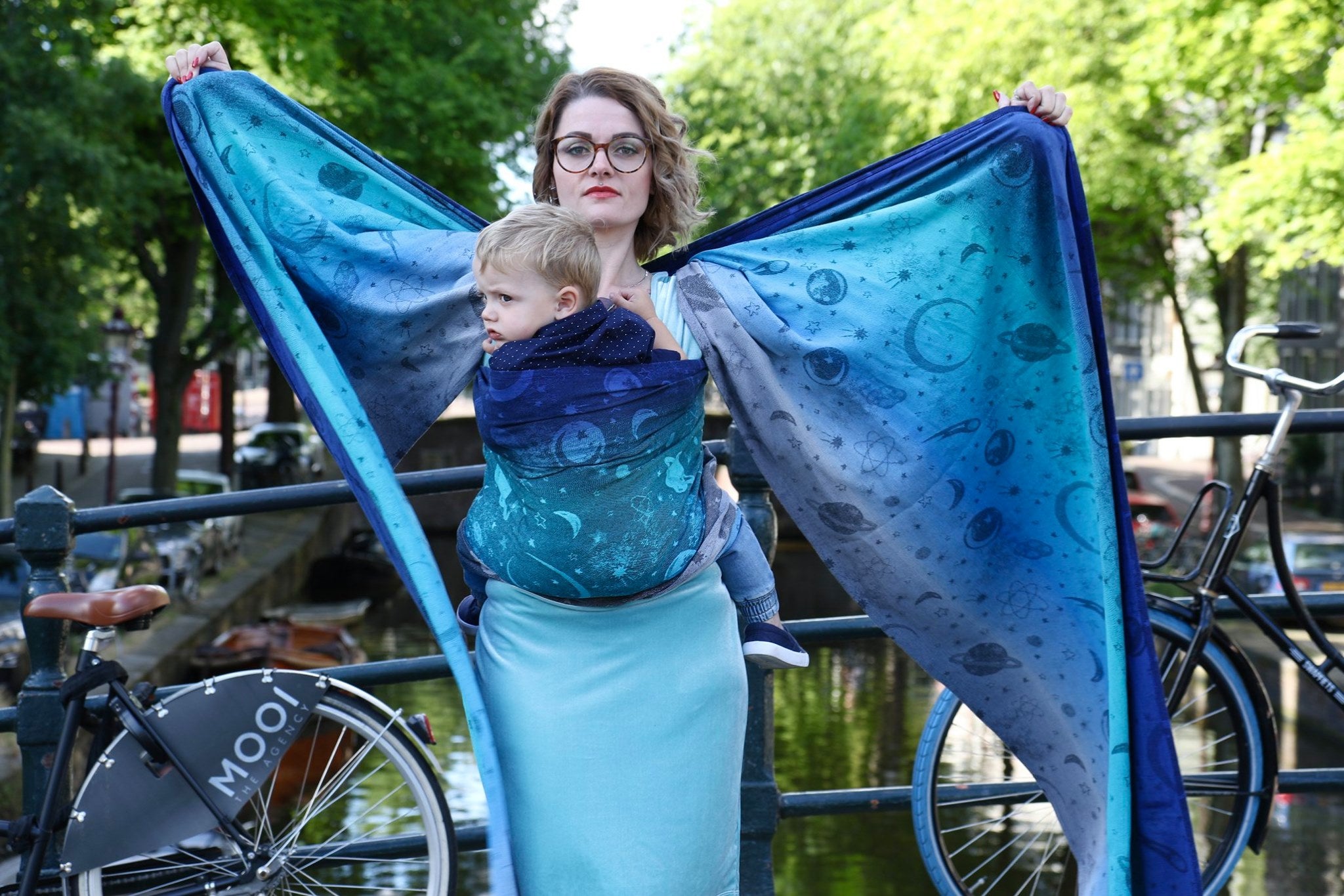 Yaro Ringsjal - Cosmos Aqua Grad Black