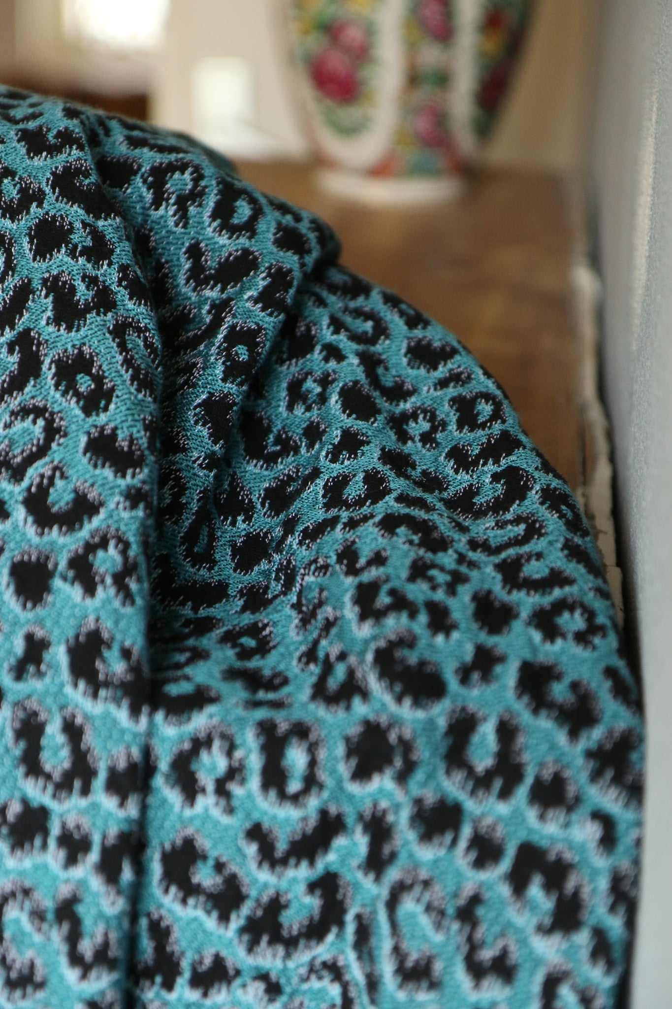 Yaro Ringsjal - Pussycat Trinity Black Petrol Wool