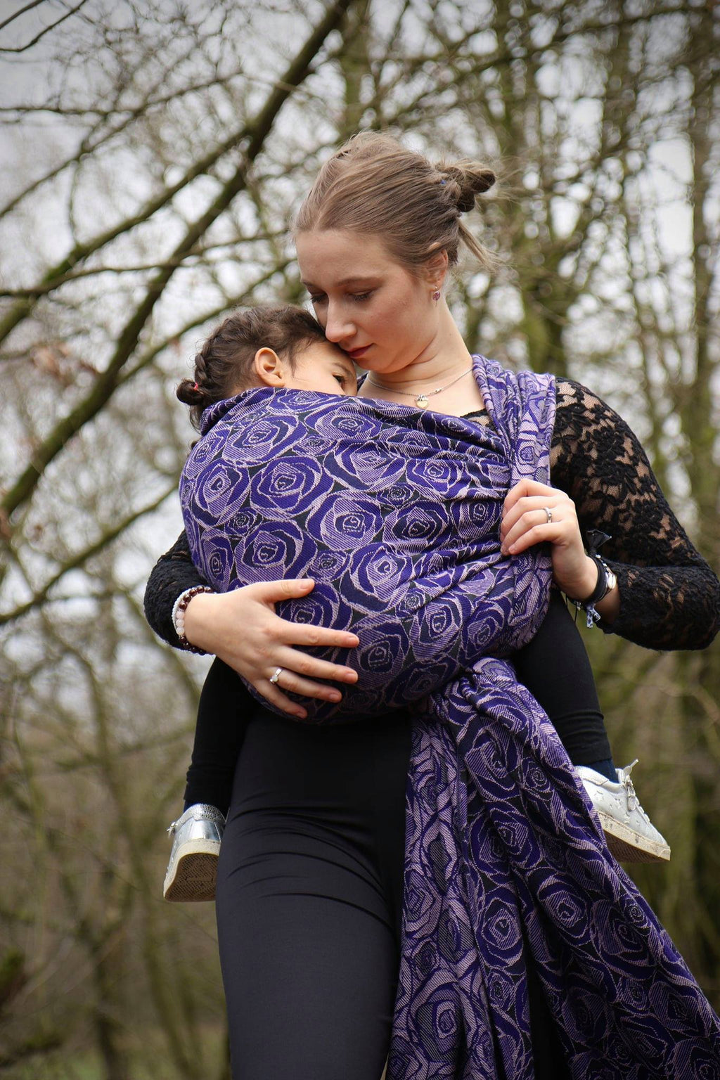 Yaro Ringsjal - Roses Duo Violet Lilac Tencel Seacell