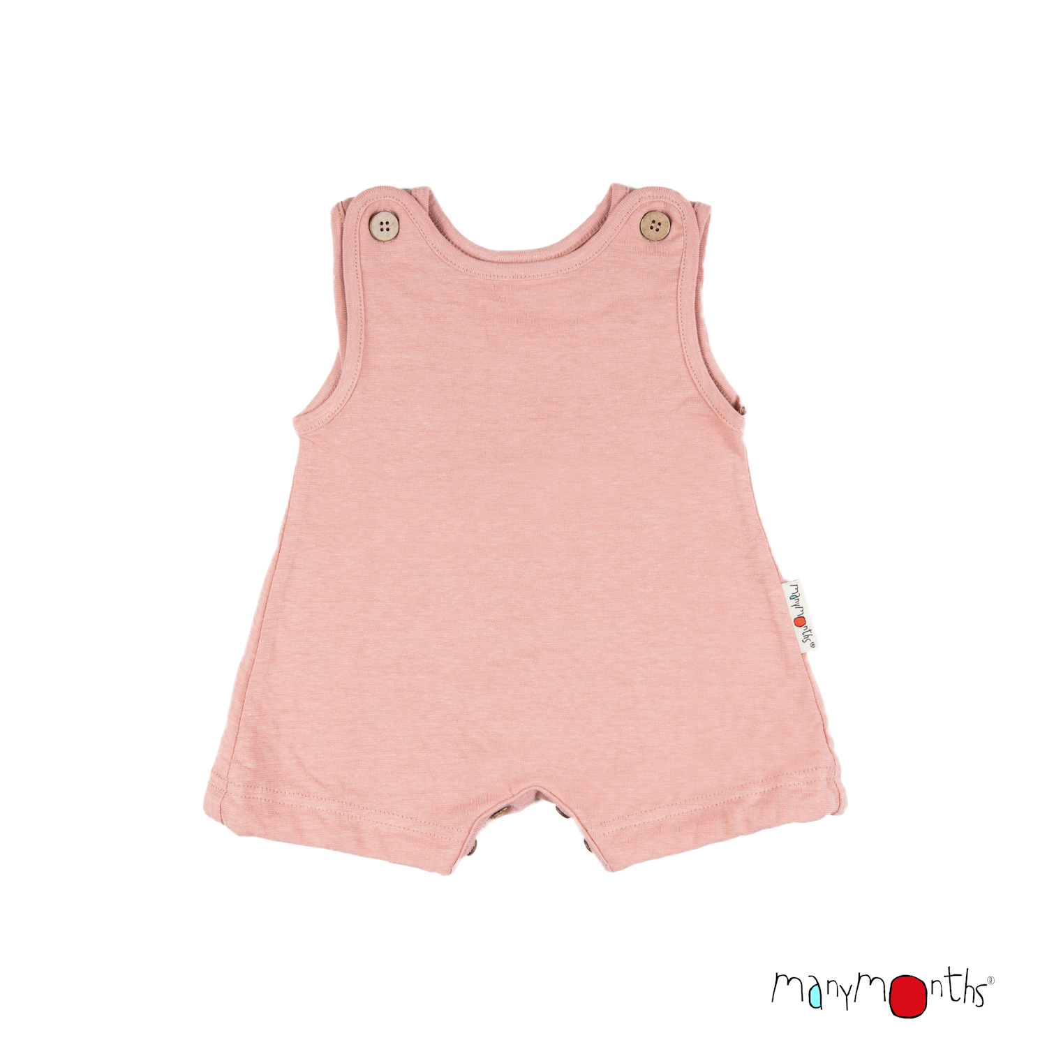 ManyMonths ECO Hempies Bubble Romper - Apricot Cheese