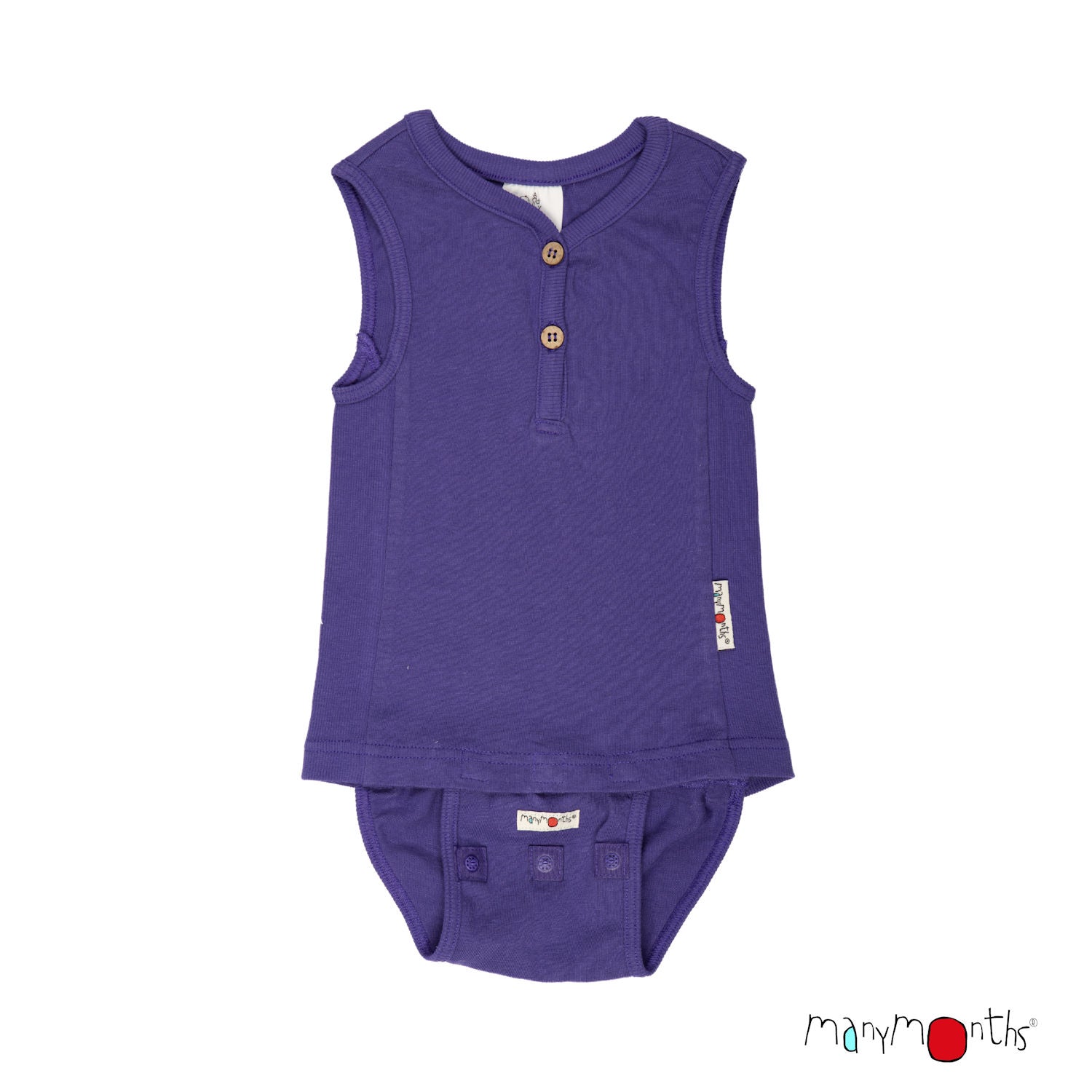 ManyMonths ECO Hempies Sleeveless Body/Topp