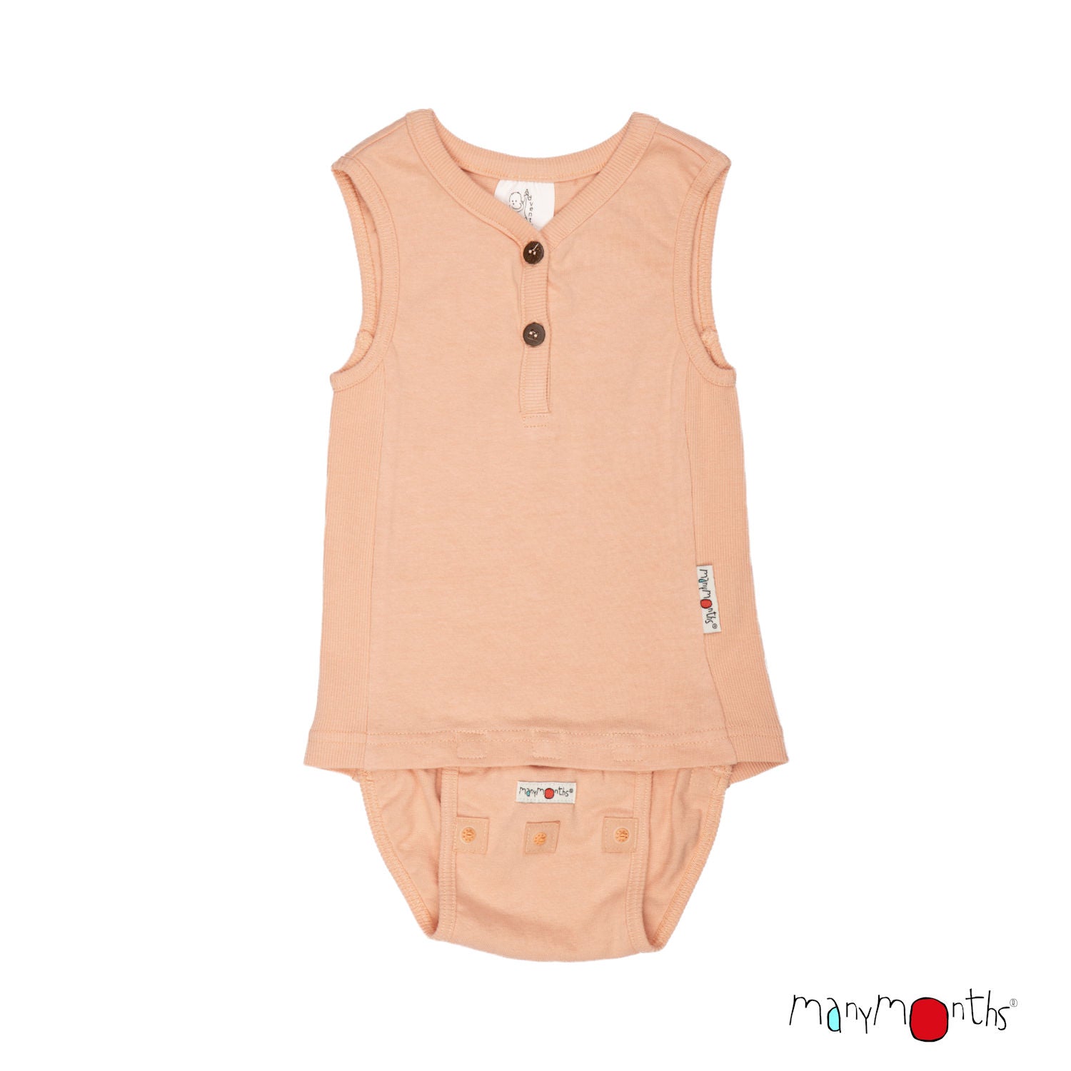 ManyMonths ECO Hempies Sleeveless Body/Topp
