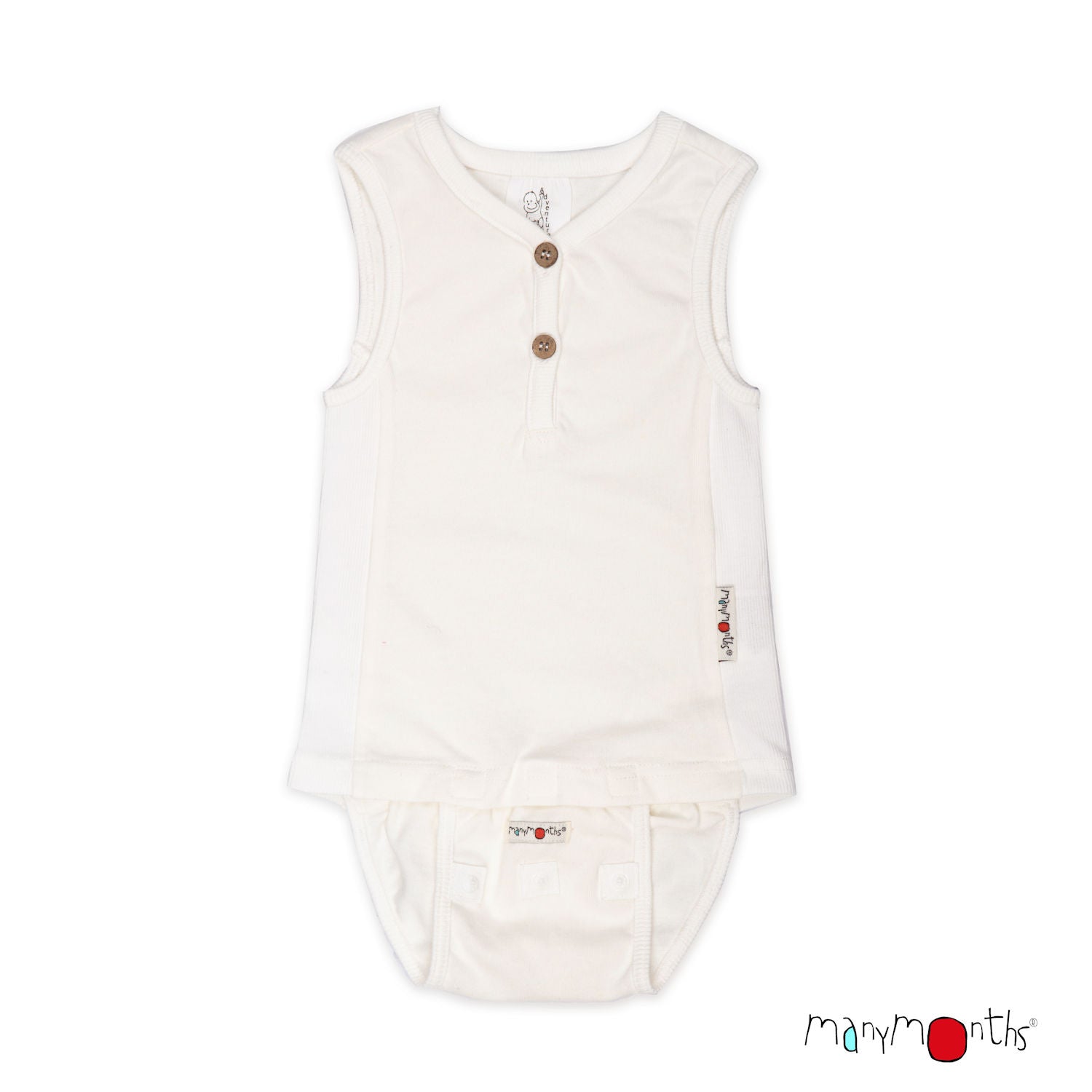ManyMonths ECO Hempies Sleeveless Body/Topp