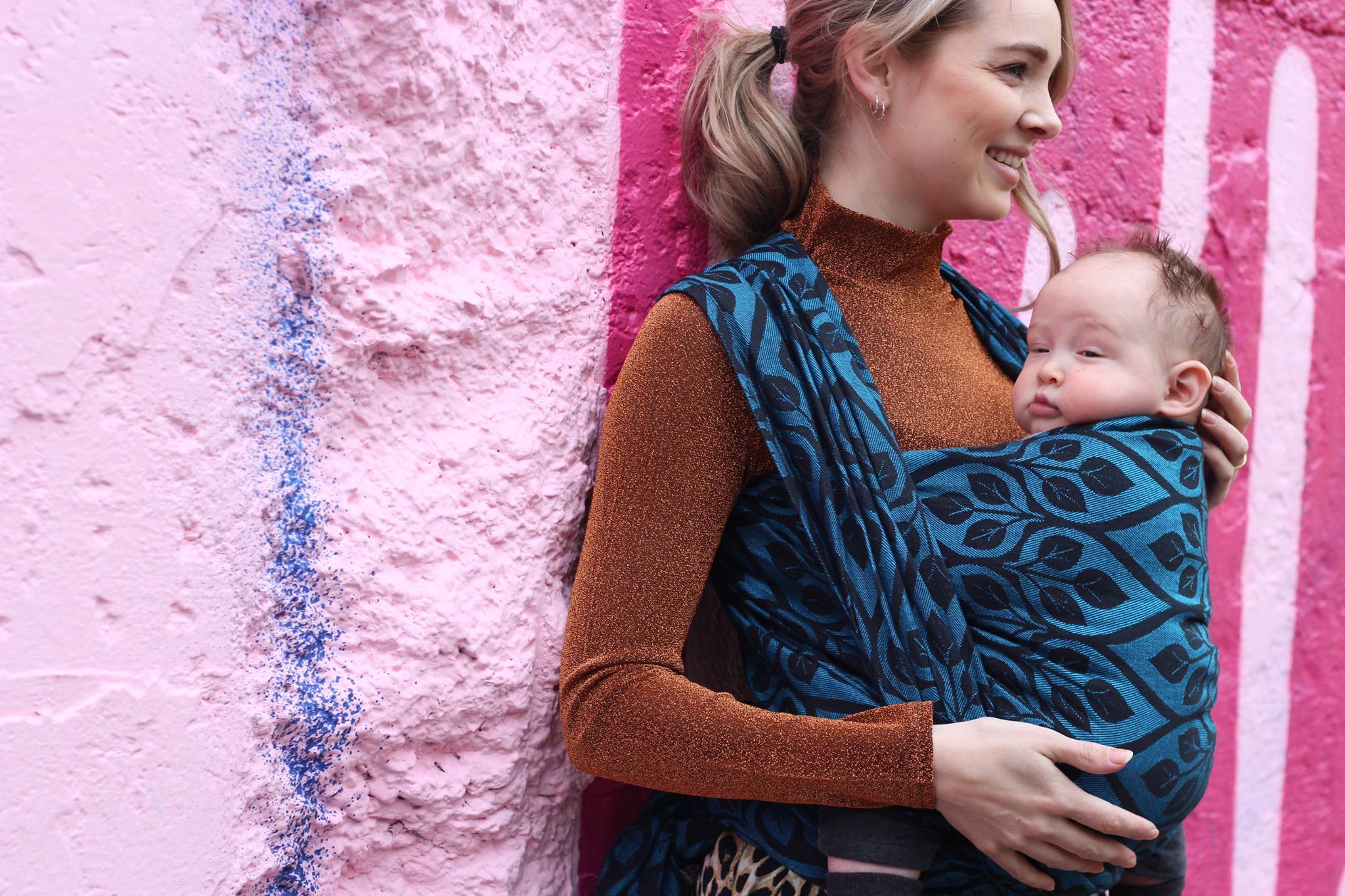 Yaro La Vita Blue-Black Linen