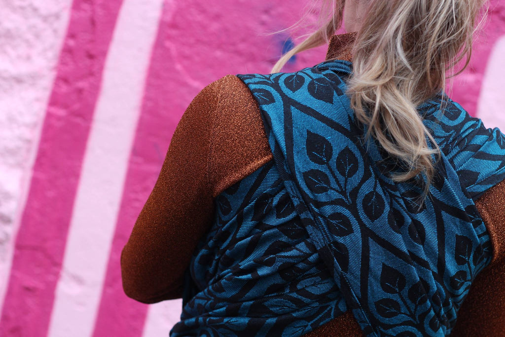 Yaro La Vita Blue-Black Linen