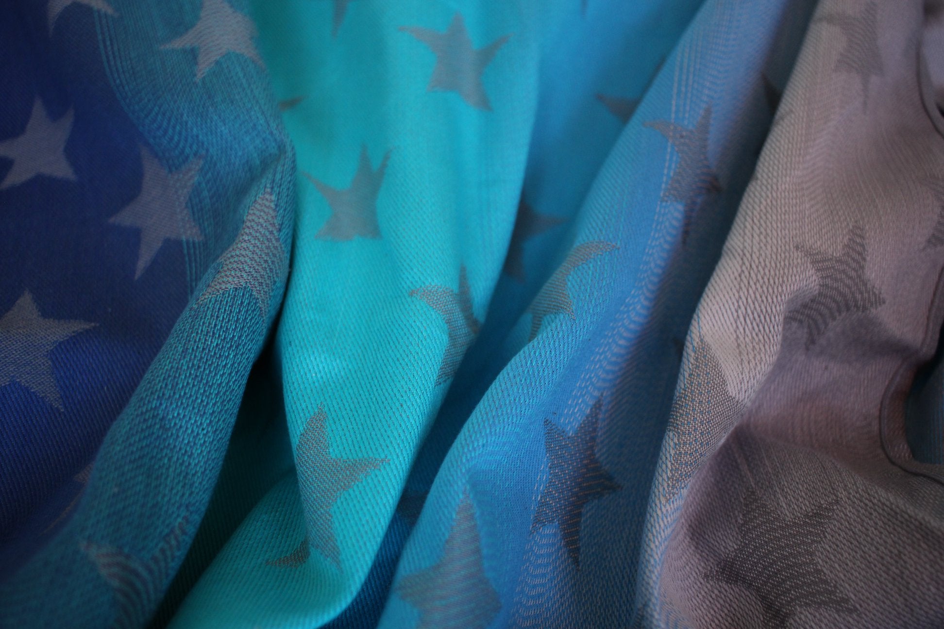 Yaro Stars Aqua Grad Grey