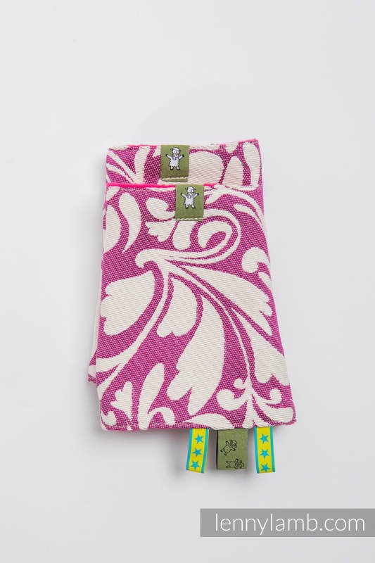 Lenny Lamb Axelremsskydd - Twisted Leaves Cream &amp; Purple