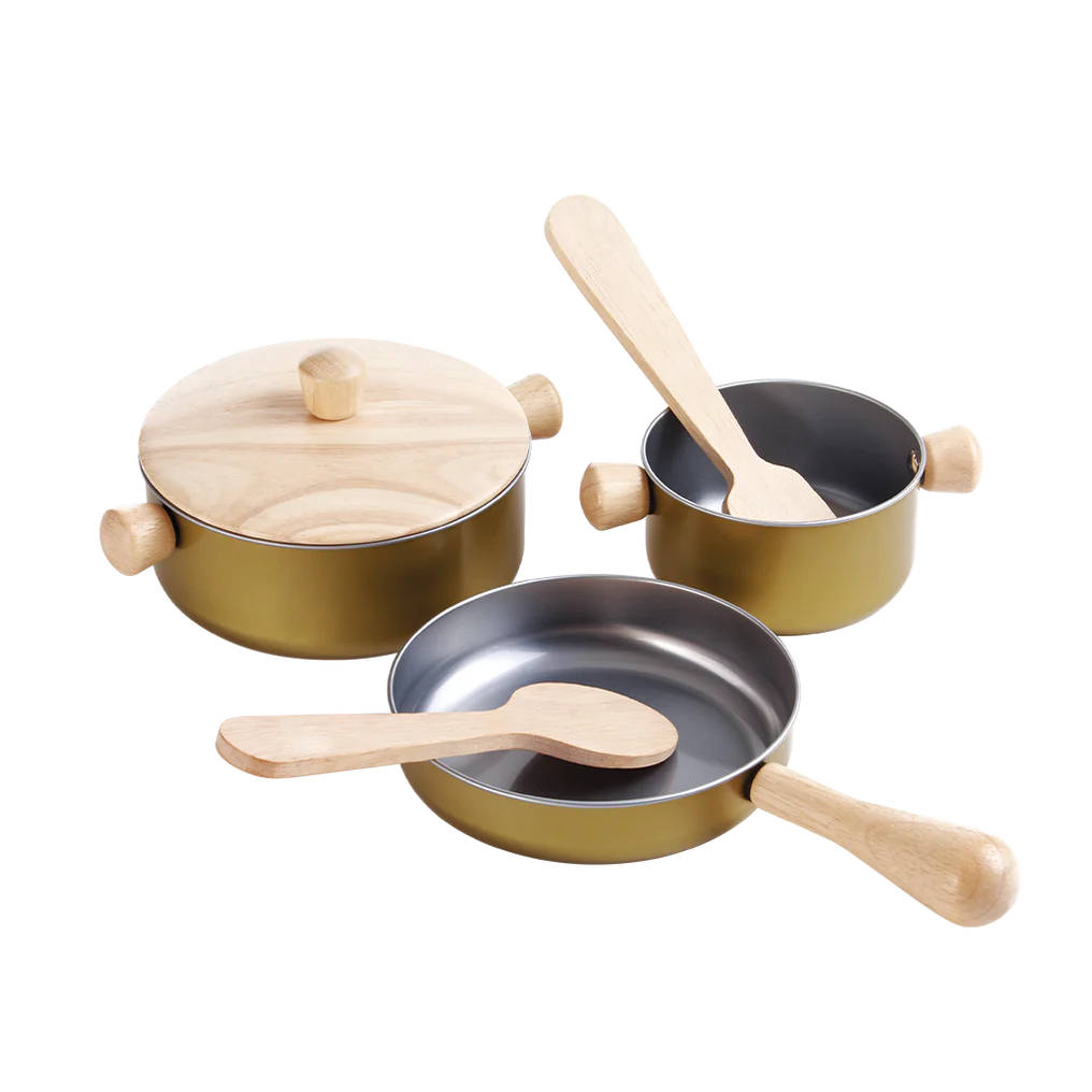 PlanToys Kastrullset +2år