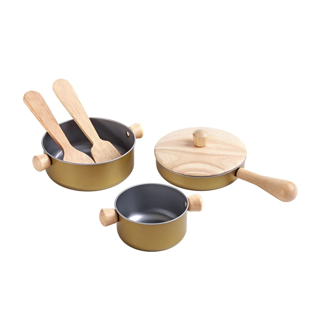PlanToys Kastrullset +2år