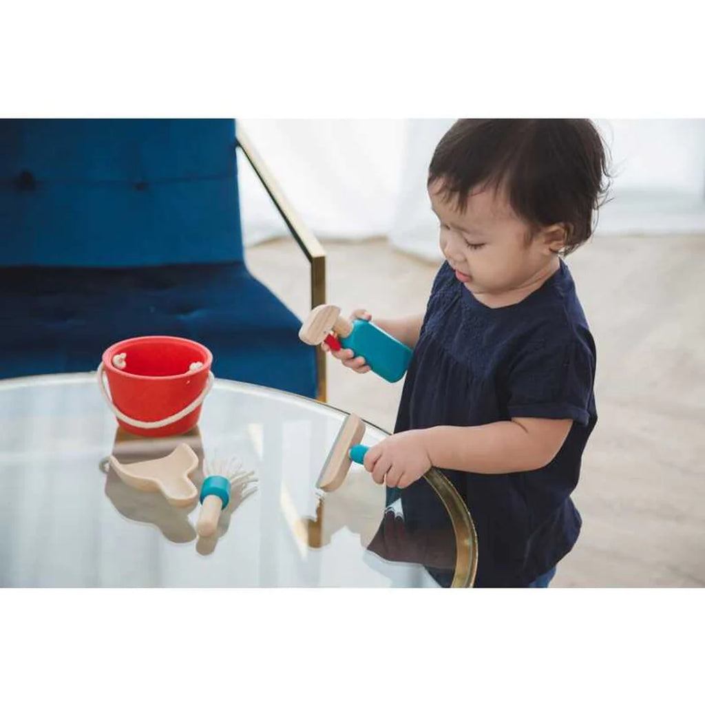 PlanToys Städset +2år