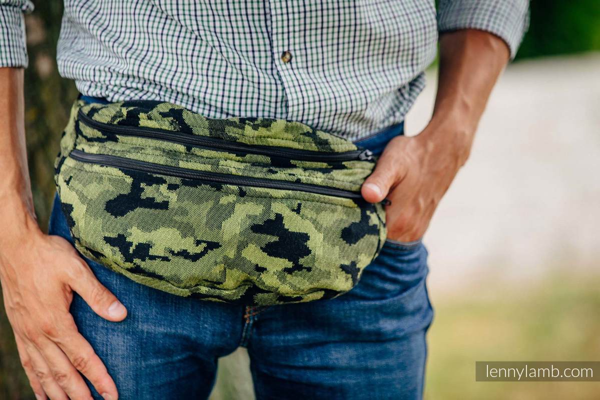 Lenny Lamb Waist Bag - Large - Green Camo