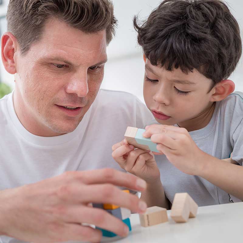 PlanToys 3D Pusselkub +3år