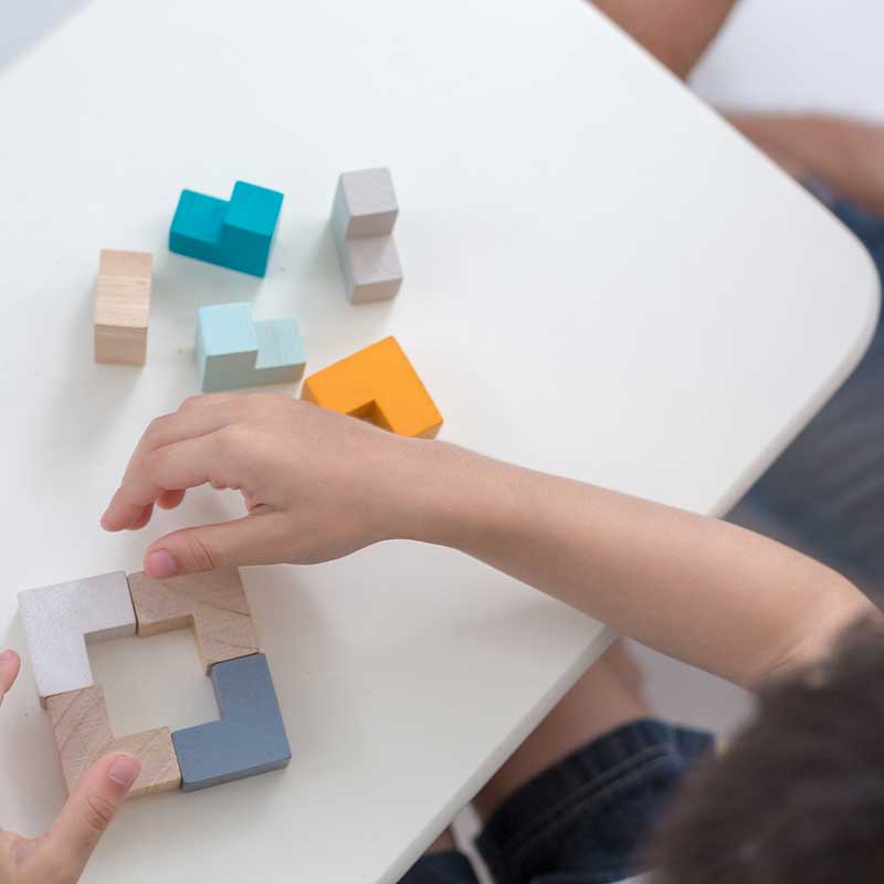 PlanToys 3D Pusselkub +3år