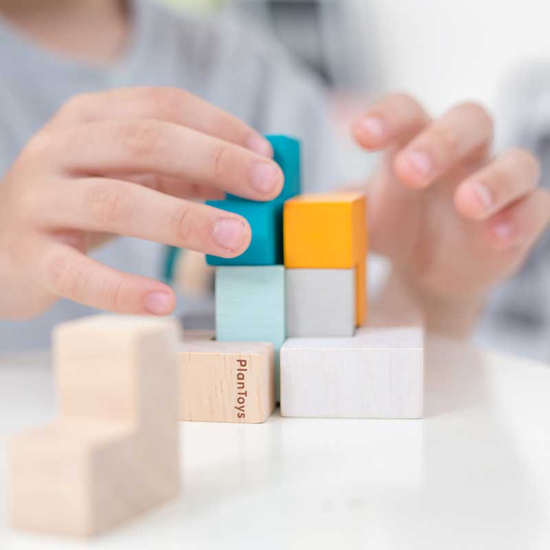 PlanToys 3D Pusselkub +3år