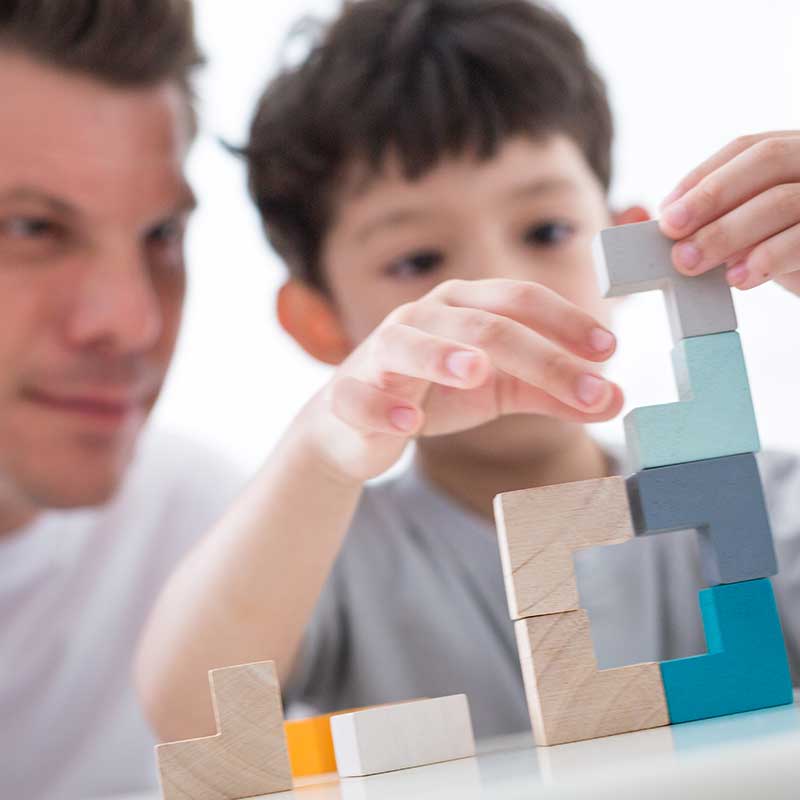 PlanToys 3D Pusselkub +3år