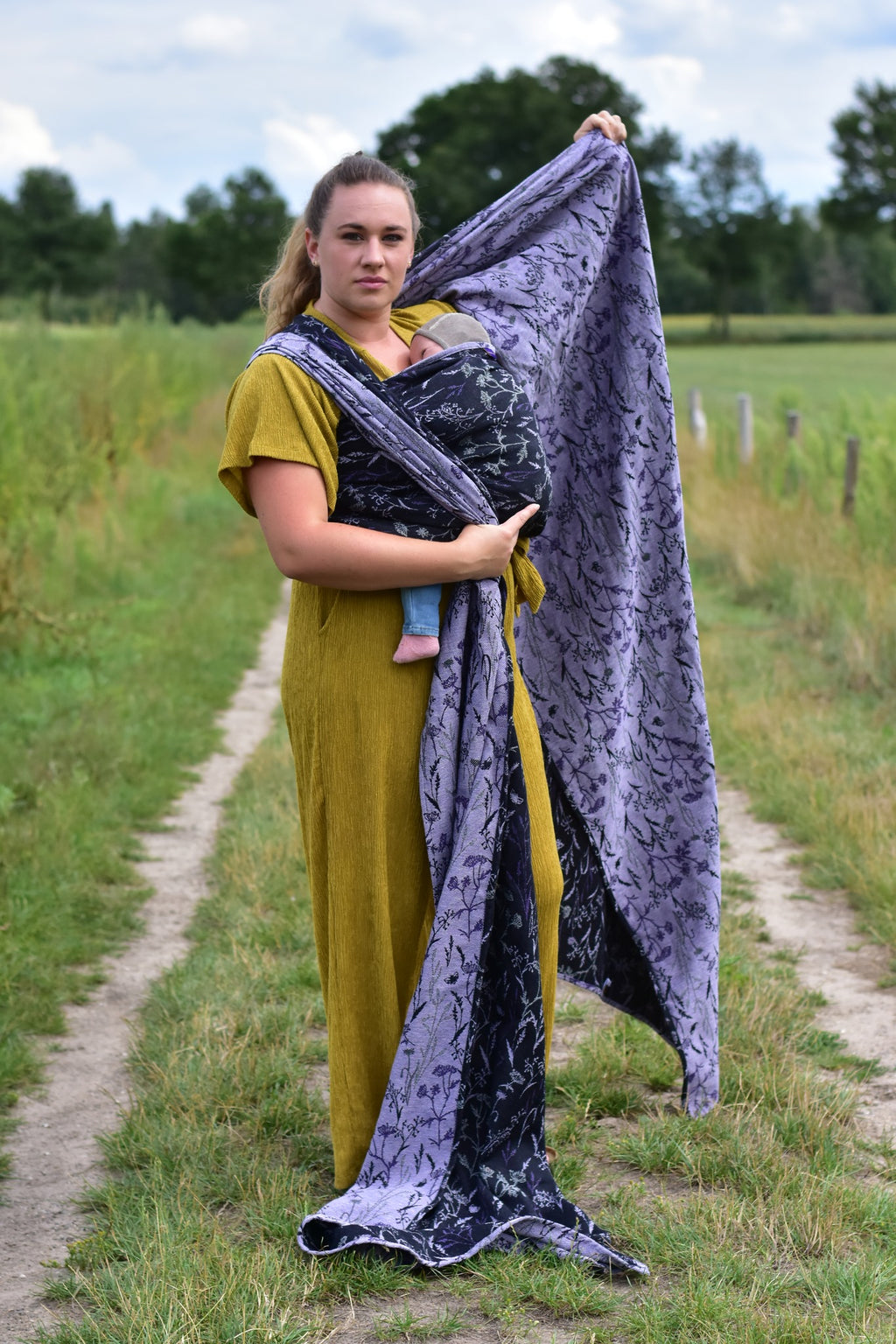 Yaro Ringsjal - Terra Duo Black Silver Purple Bourette