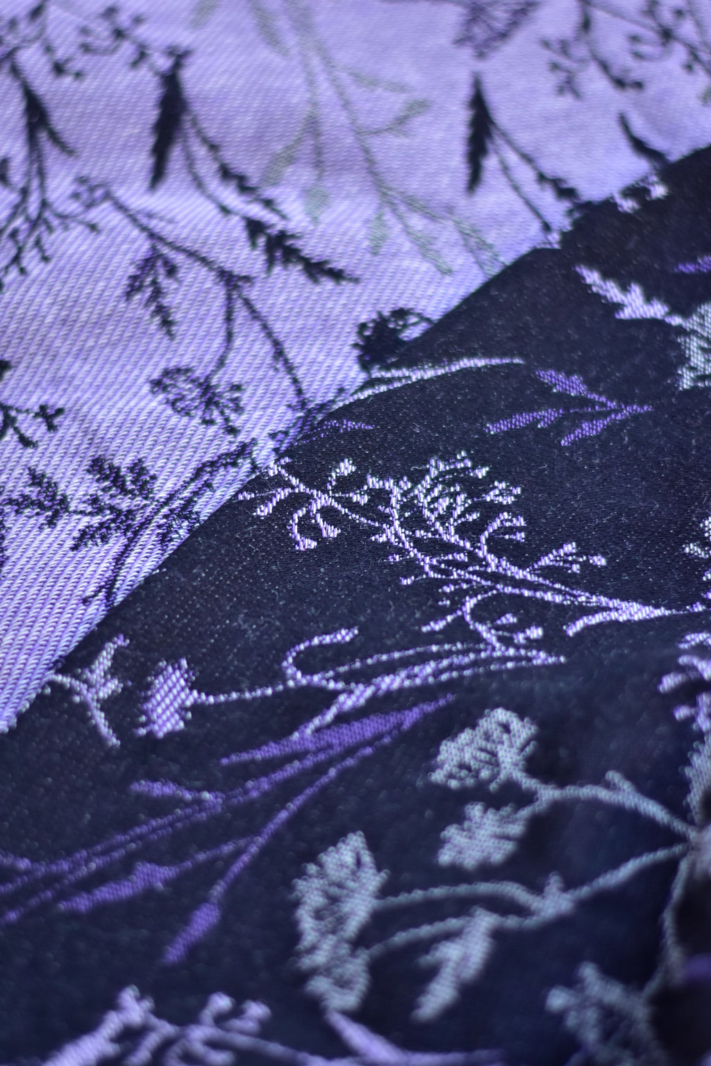 Yaro Ringsjal - Terra Duo Black Silver Purple Bourette