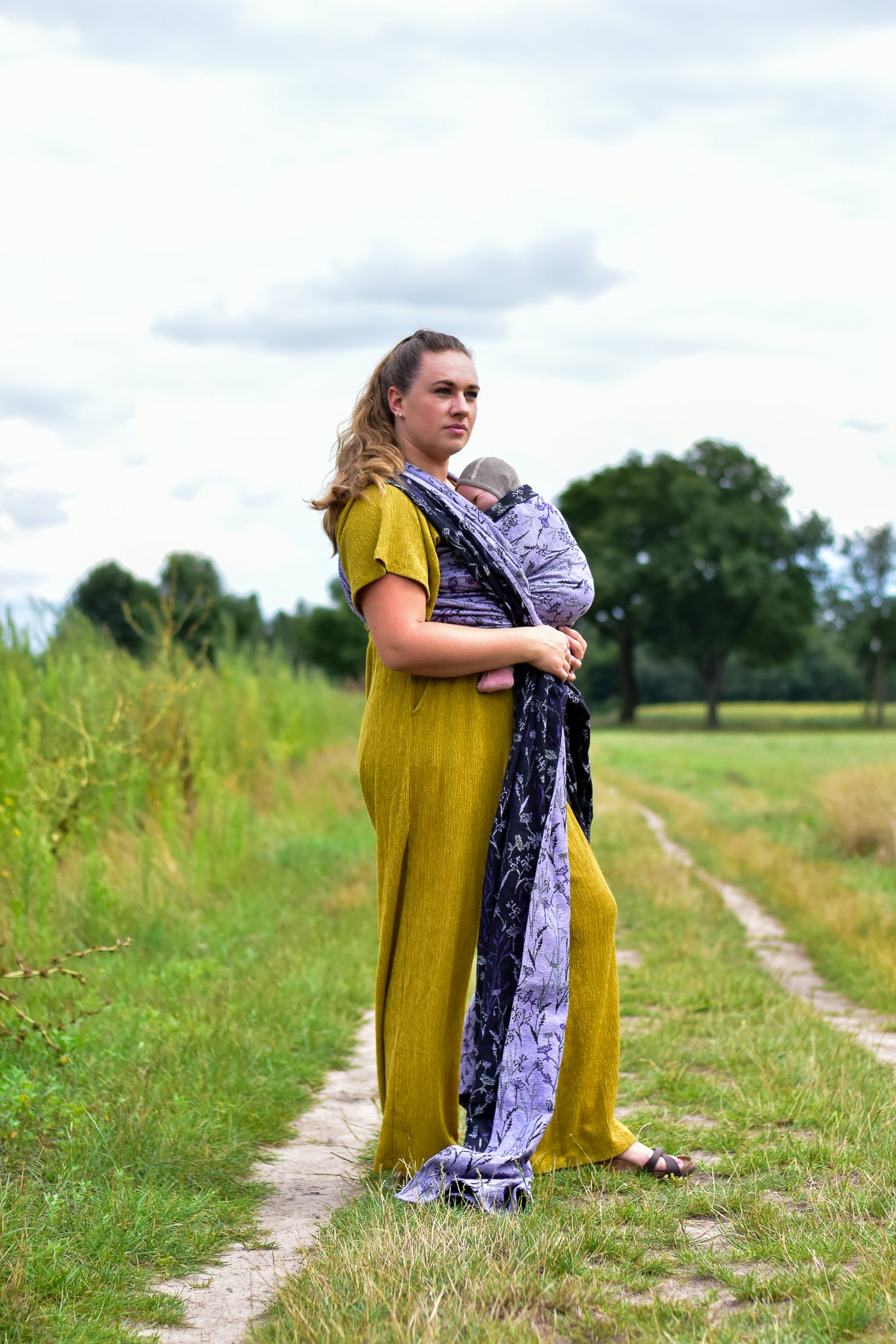 Yaro Ringsjal - Terra Duo Black Silver Purple Bourette