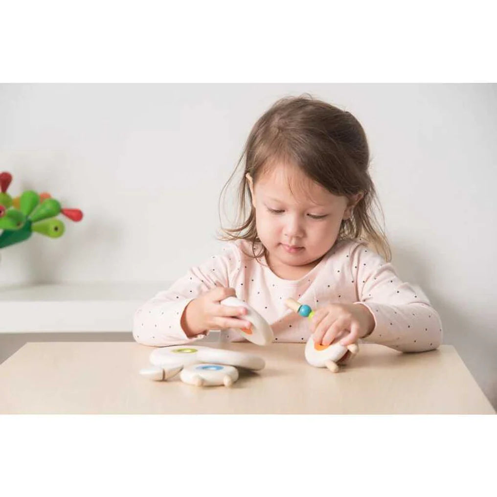 PlanToys Färgsortering Får +3år