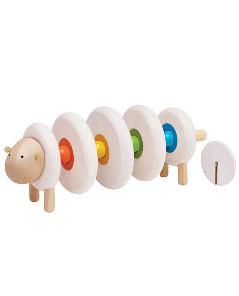 PlanToys Färgsortering Får +3år