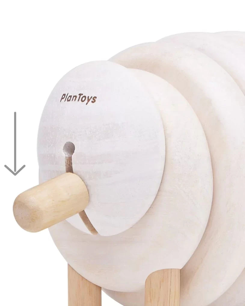 PlanToys Färgsortering Får +3år