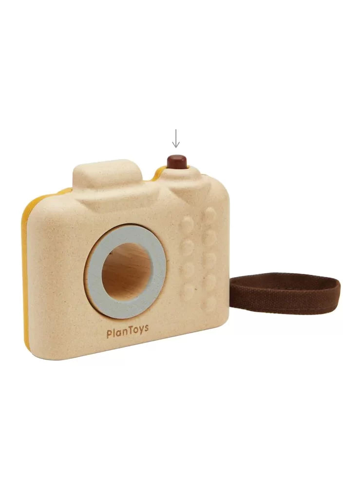 Plantoys Gul Kamera +18 månader