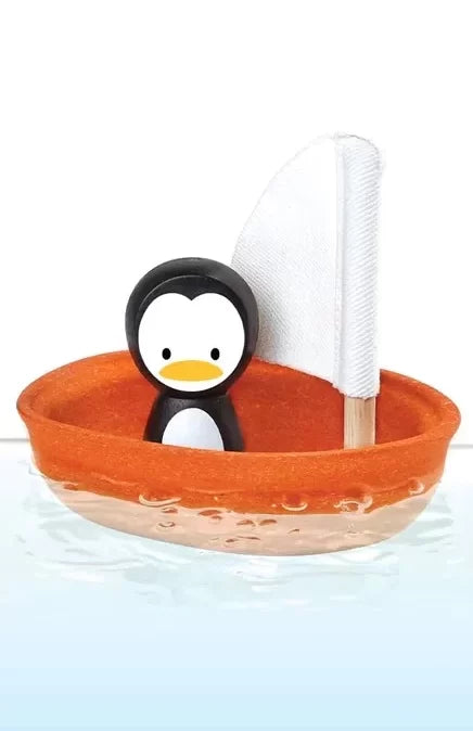 PlanToys Segelbåt Pingvin +12 mån