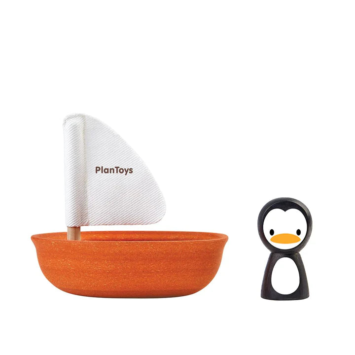 PlanToys Segelbåt Pingvin +12 mån