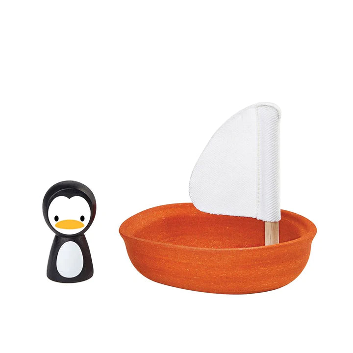 PlanToys Segelbåt Pingvin +12 mån