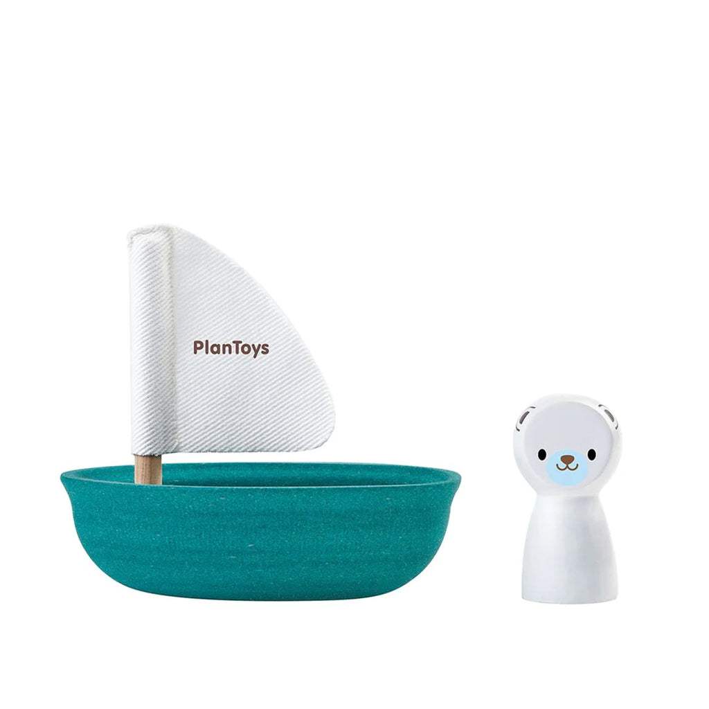 PlanToys Segelbåt Isbjörn +12 mån