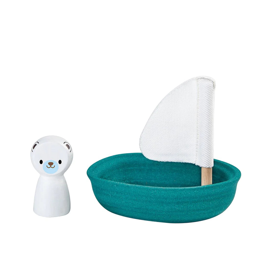 PlanToys Segelbåt Isbjörn +12 mån