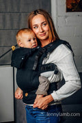 LennyGo Basic Line - Babysize - Little Herringbone Black Ebony