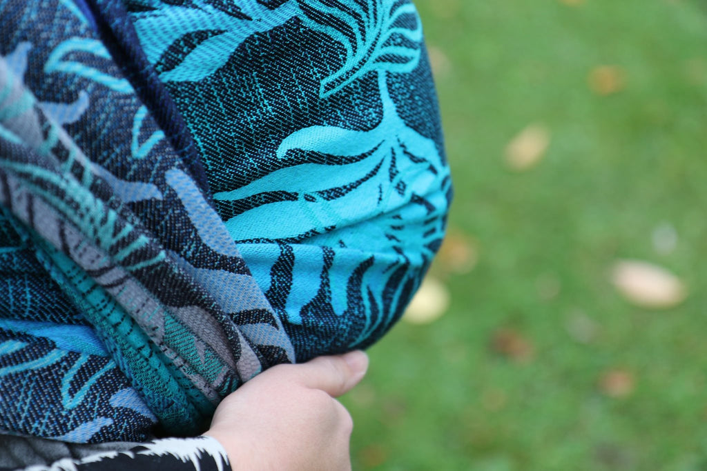 Yaro Ringsjal - Oasis Duo Aqua Grad Emerald Navy Wool