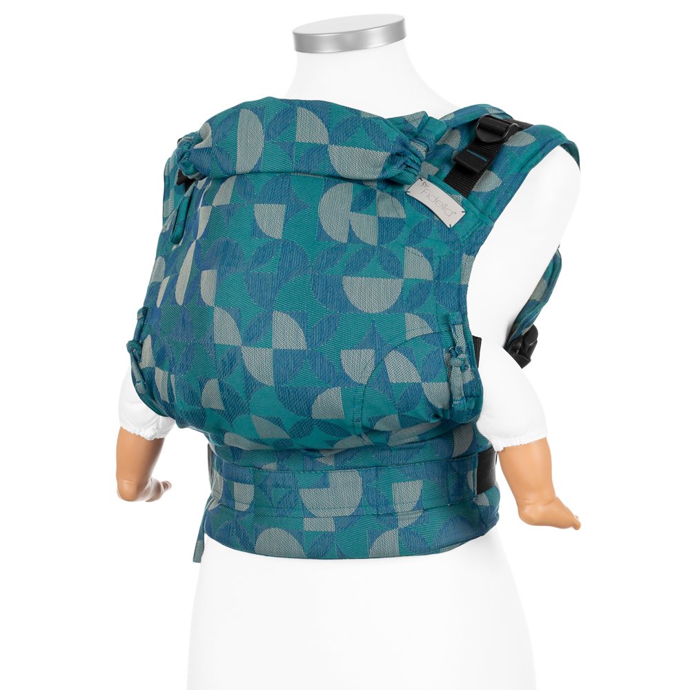 Baby Size: Fidella Fusion - Kaleidoscope Ocean Teal