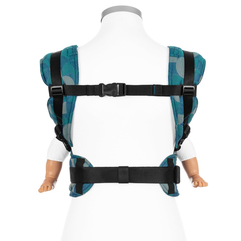 Baby Size: Fidella Fusion - Kaleidoscope Ocean Teal