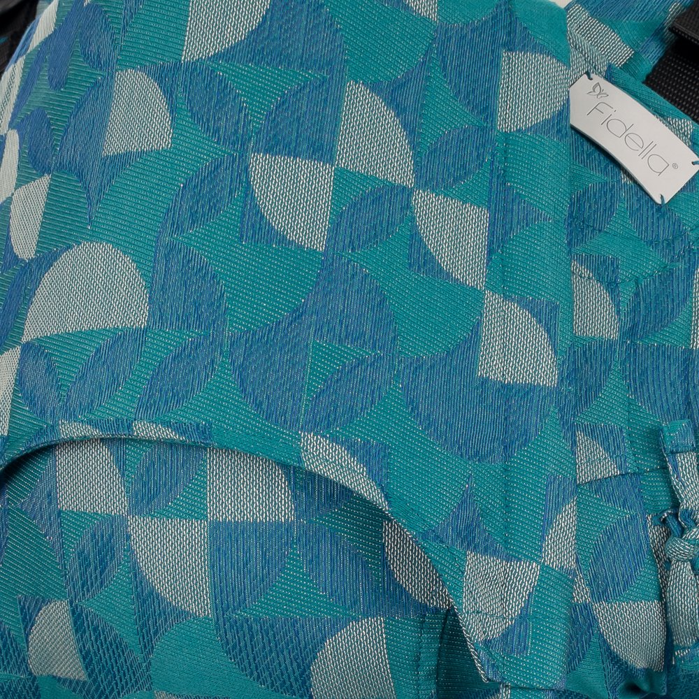 Baby Size: Fidella Fusion - Kaleidoscope Ocean Teal