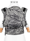 Baby Size: Fidella Fusion - Dancing Leaves Black & White
