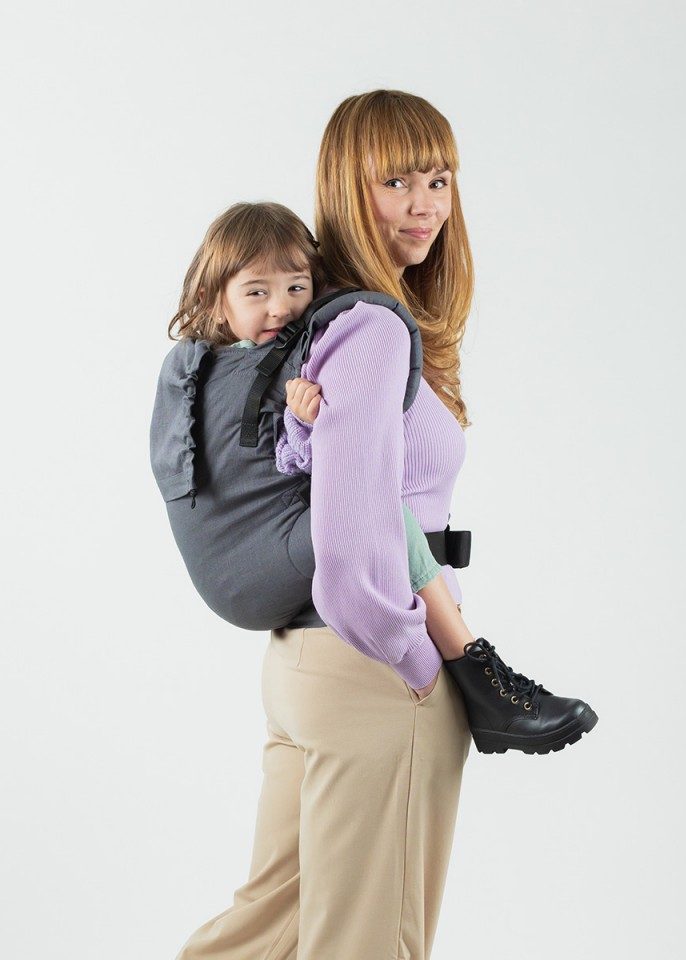 Isara Preschooler - Graphite Linen