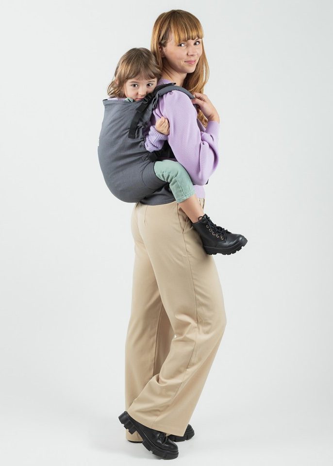 Isara Preschooler - Graphite Linen