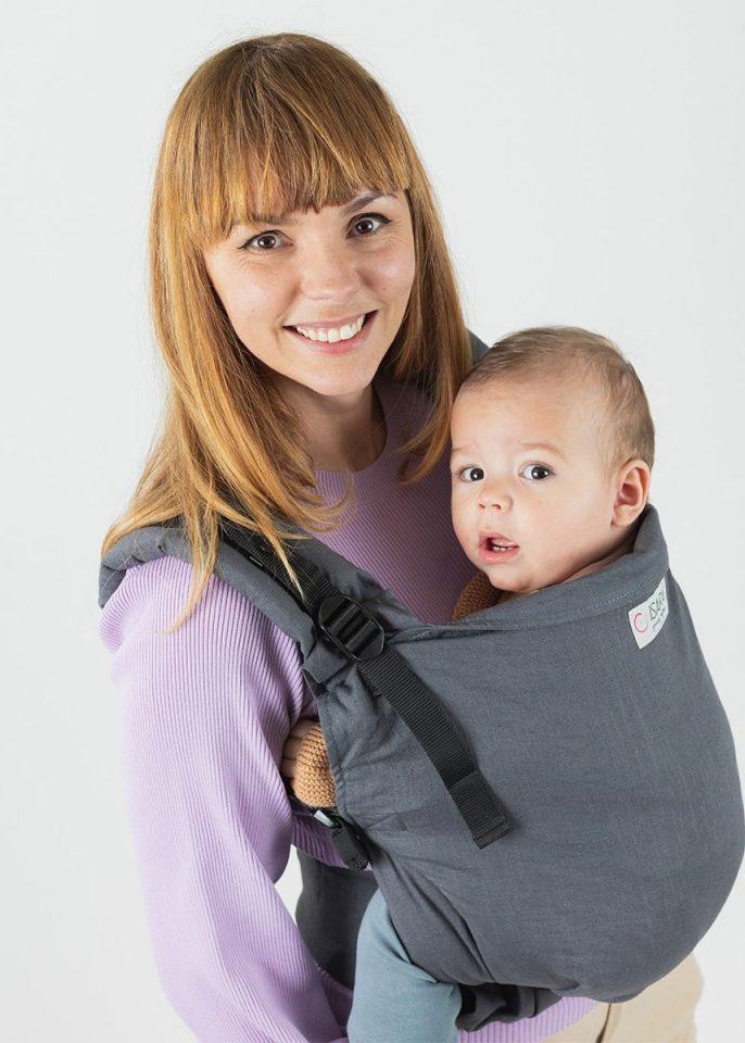 Isara Preschooler - Graphite Linen