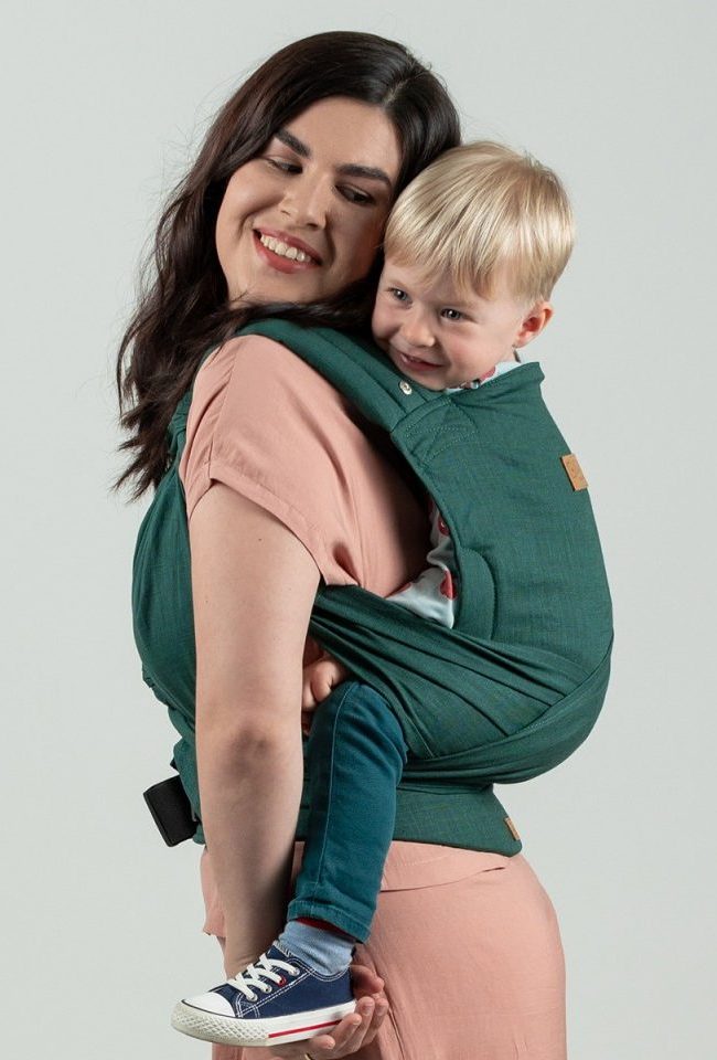 Isara Quick Half Buckle Carrier - Evergreen Linen