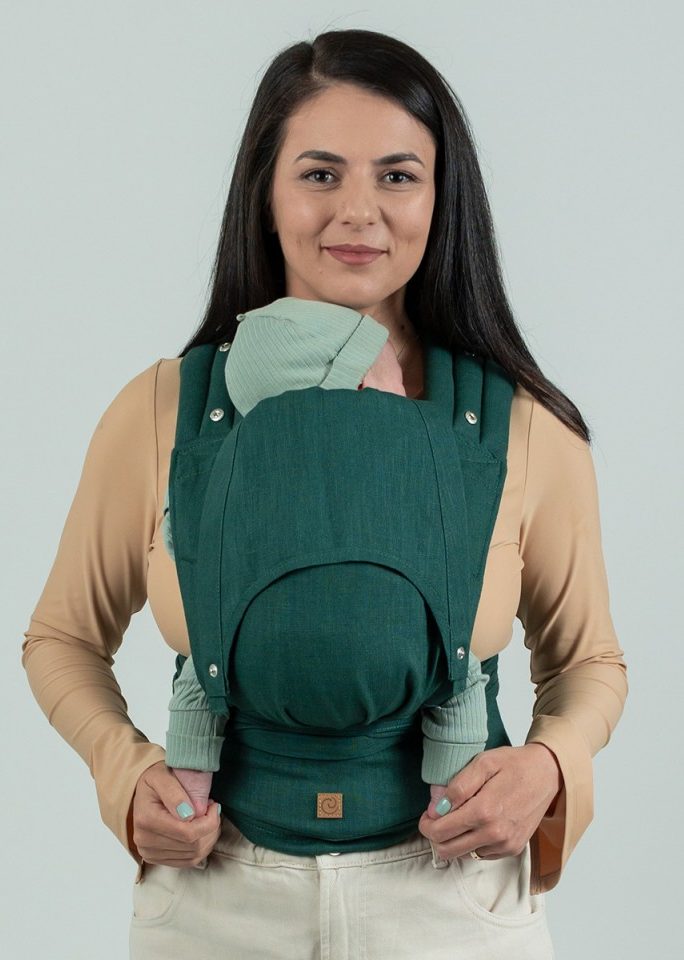 Isara Quick Half Buckle Carrier - Evergreen Linen