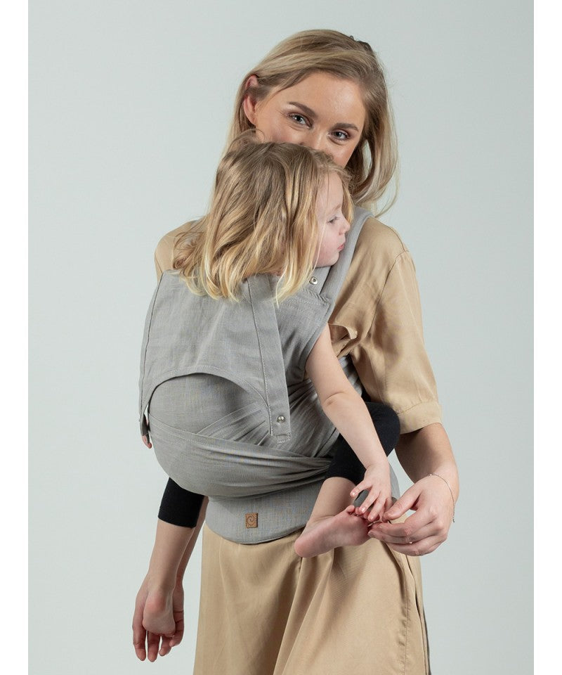 Isara Quick Half Buckle Carrier - Misty Linen