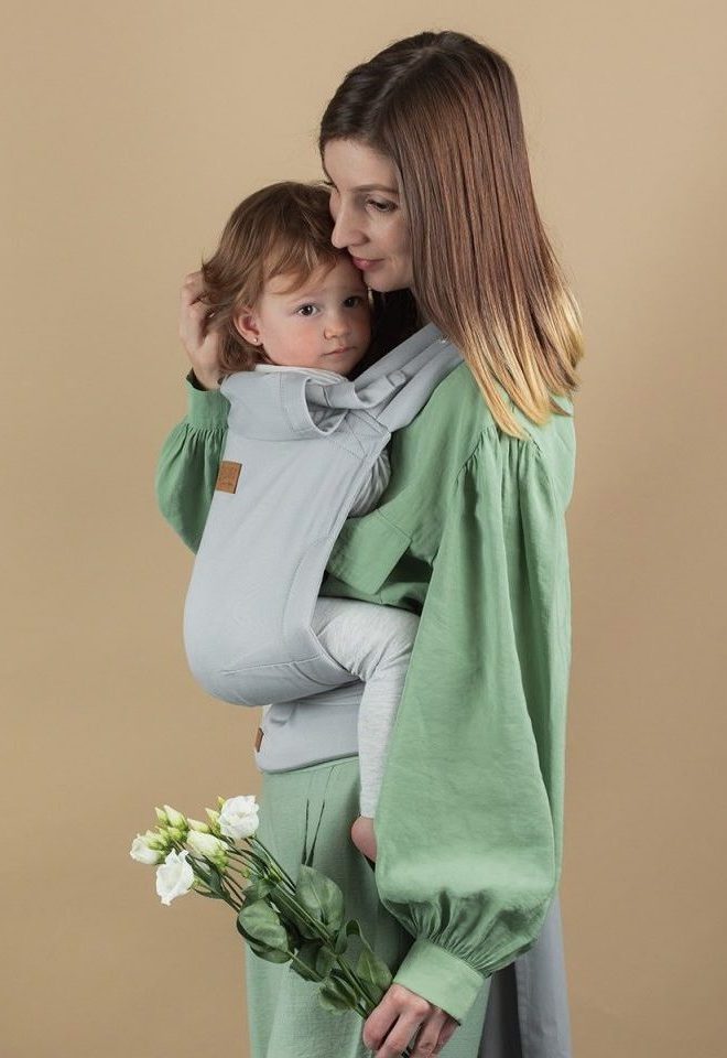 Isara Quick Half Buckle Carrier - Pearl Grey