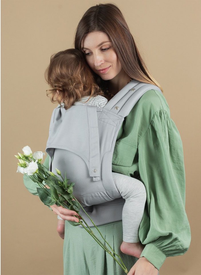 Isara Quick Half Buckle Carrier - Pearl Grey
