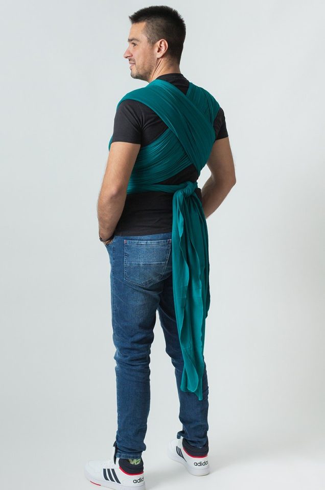 Isara Trikåsjal - Teal Green