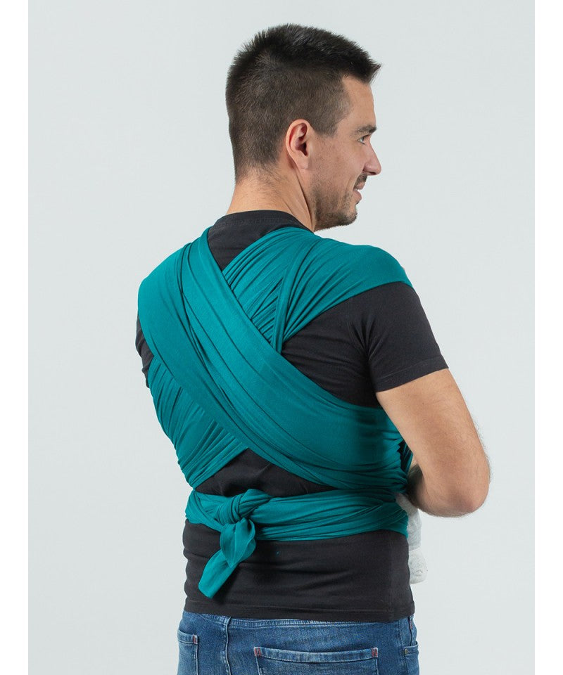Isara Trikåsjal - Teal Green