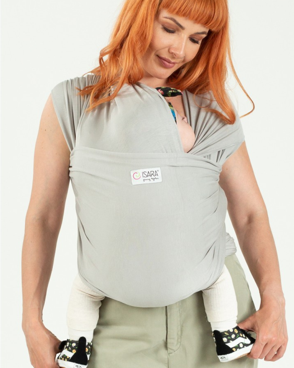 Isara Trikåsjal - Silver Grey