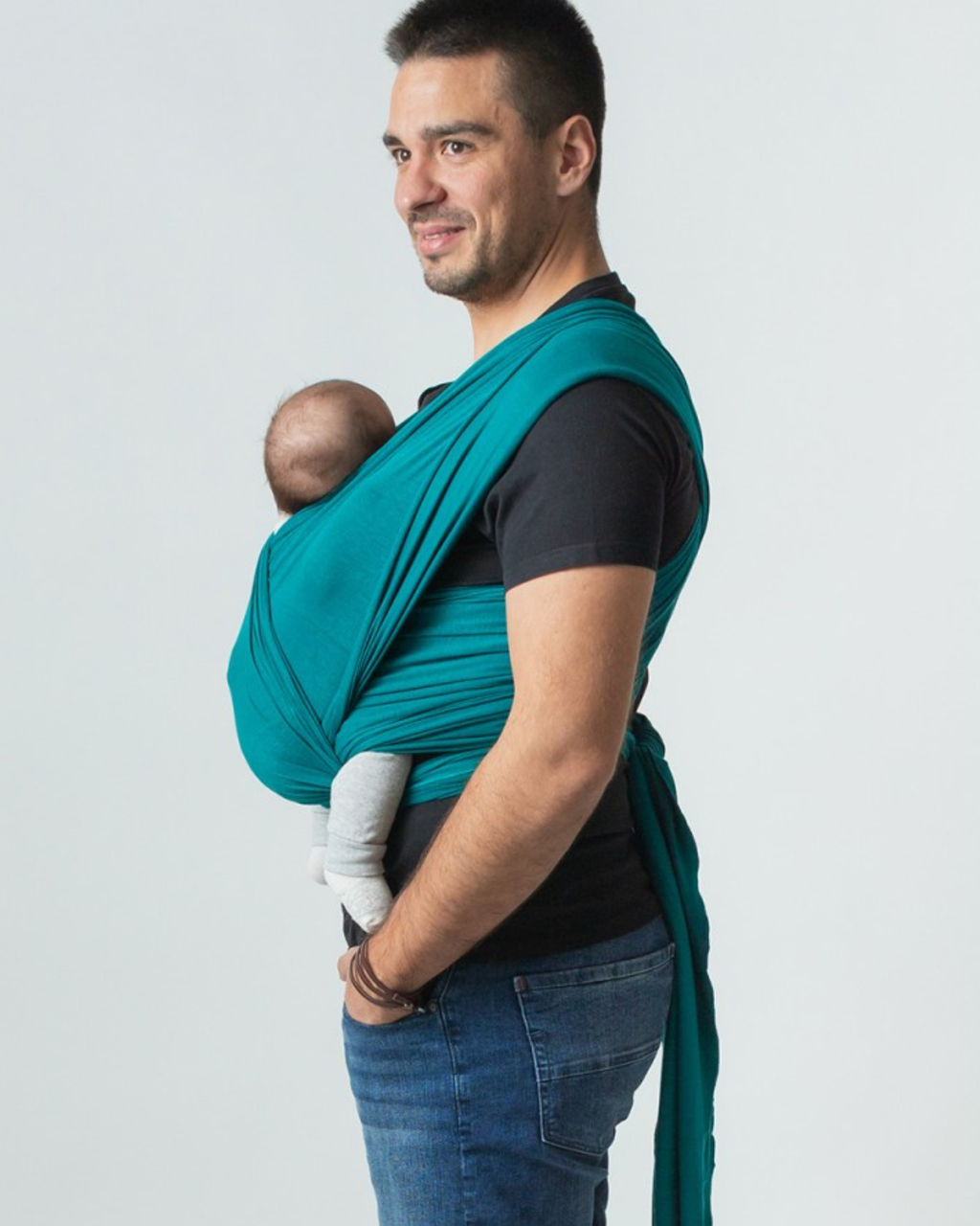Isara Trikåsjal - Teal Green