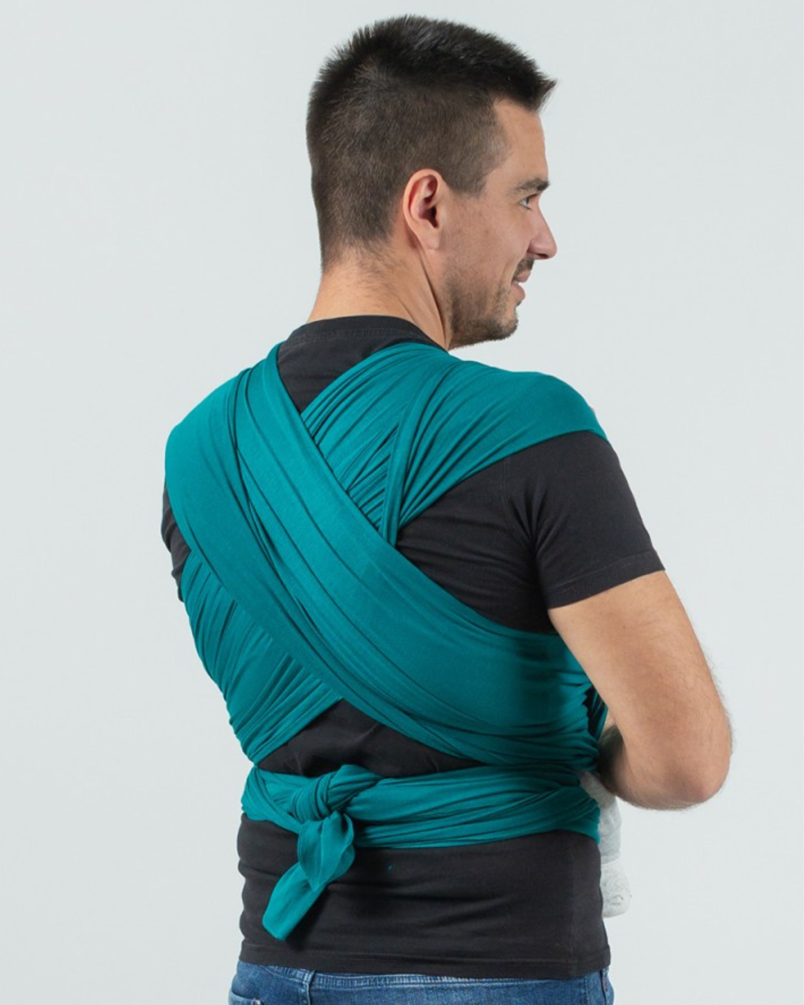 Isara Trikåsjal - Teal Green